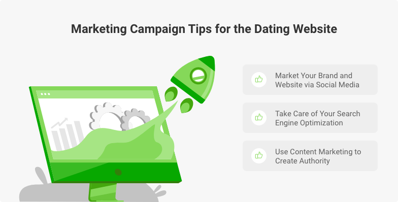 marketing campaign for dating website