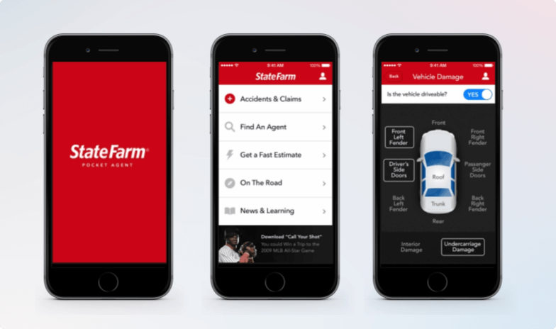 state farm car insurance app