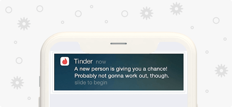 tinder push notifications