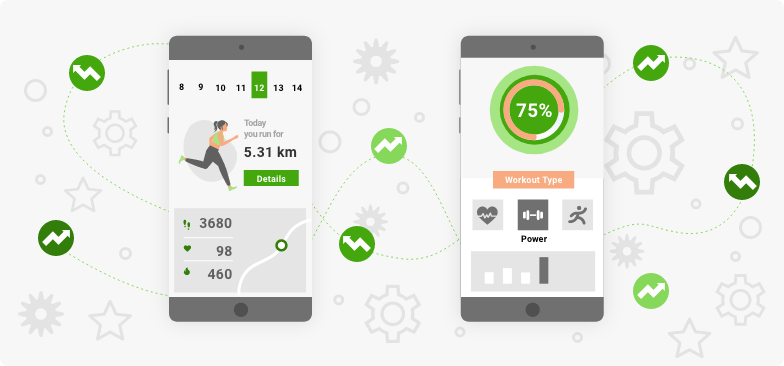 fitness app features