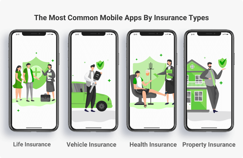 apps by insurance types