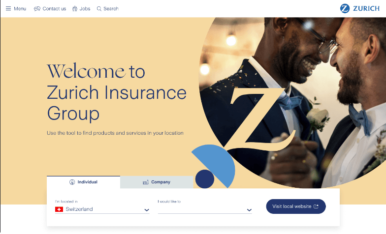 Zurich Insurance Group Homepage